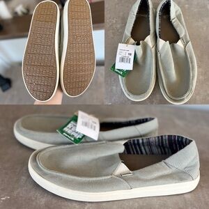 BNWT Sanuk Men’s Casual Canvas Slip-On Shoes